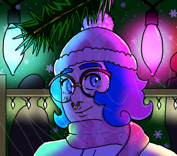 Christmas profile pic